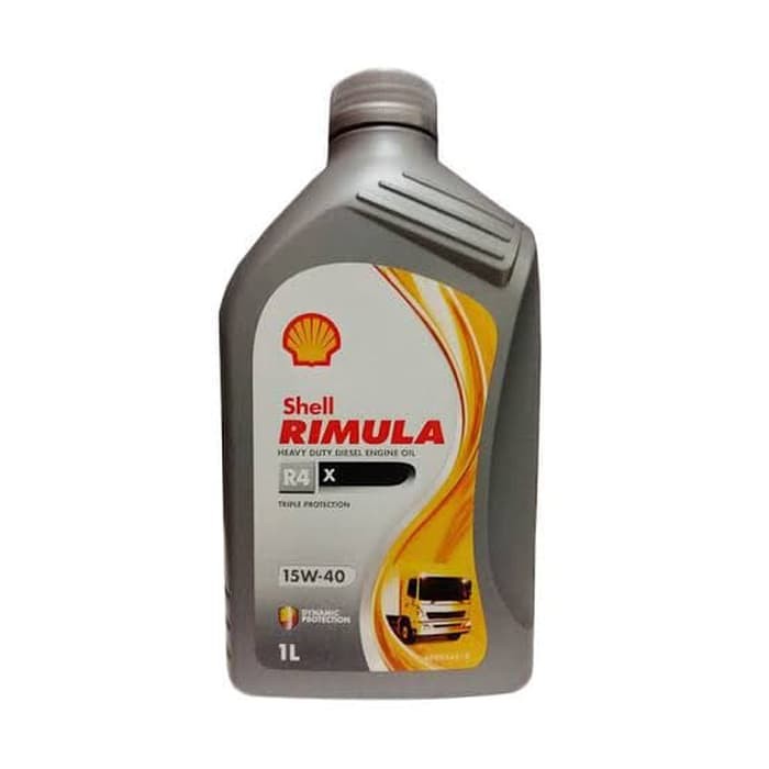 Jual Oli Mesin Diesel Shell Rimula R4X 15W40 1ltr Baru Toko Surabaya ...