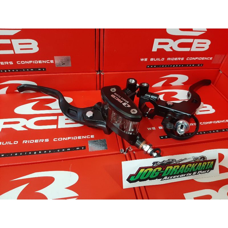 Jual MASTER REM RCB OVAL 14MM DAN HANDLE KIRI KOPLING MANUAL E2 ...