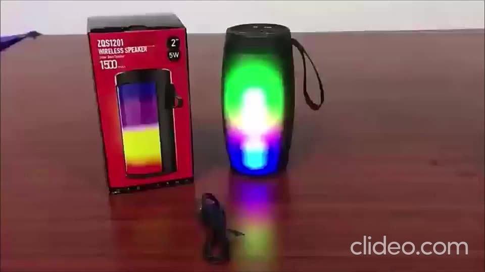 Jual Speaker Bluetooth 1202 LED RGB SUPER BASS portable wireless ...