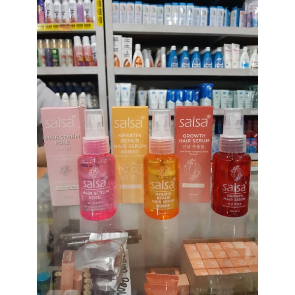 Jual Vitamin rambut salsa spray / hair serum salsa 80ml | Shopee Indonesia