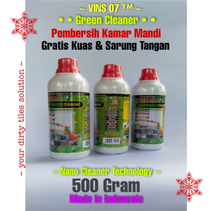 Jual Green cleaner pembersih keramik, stainless, toilet dan rumah. Kinclong  - Kota Tangerang Selatan - Austin Creation