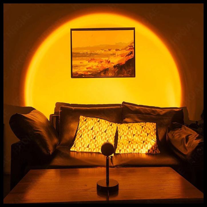 Sunset projection deals lamp shopee