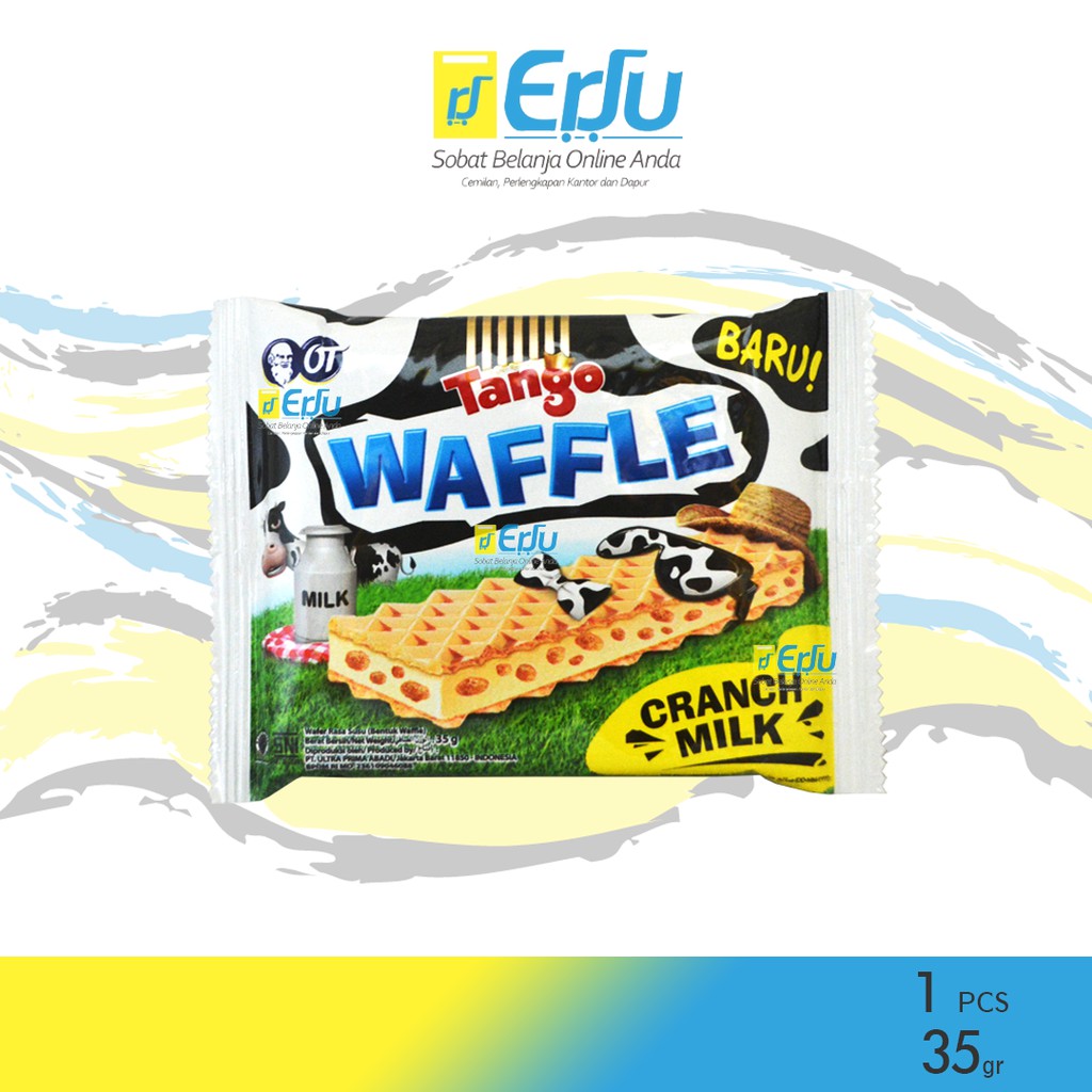 Jual VARIAN Tango Waffle Kue Wafer Rasa Coklat Keju Susu Kemasan Sachet ...