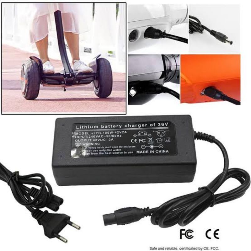 Jual CHARGER SCOOTER LISTRIK MIJIA M365 CHARGER HOVERBOARD CHARGER SEGWAY A8 CHARGER MINIROBOT CASAN HOVERBOARD CASAN SCOOTER LISTRIK CASAAN SEGWAY CHARGER SMART BALANCE Shopee Indonesia