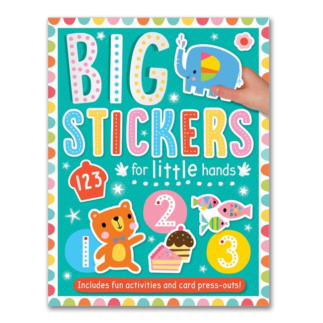 Jual 123 Sticker Activity Books Big Stickers for Little Hands Shopee
