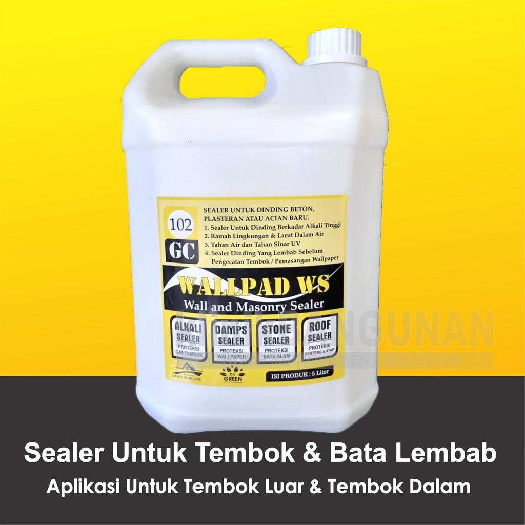 Jual Cat Untuk Tembok Lembab / Sealer Dinding Lembab WALLPAD Wall