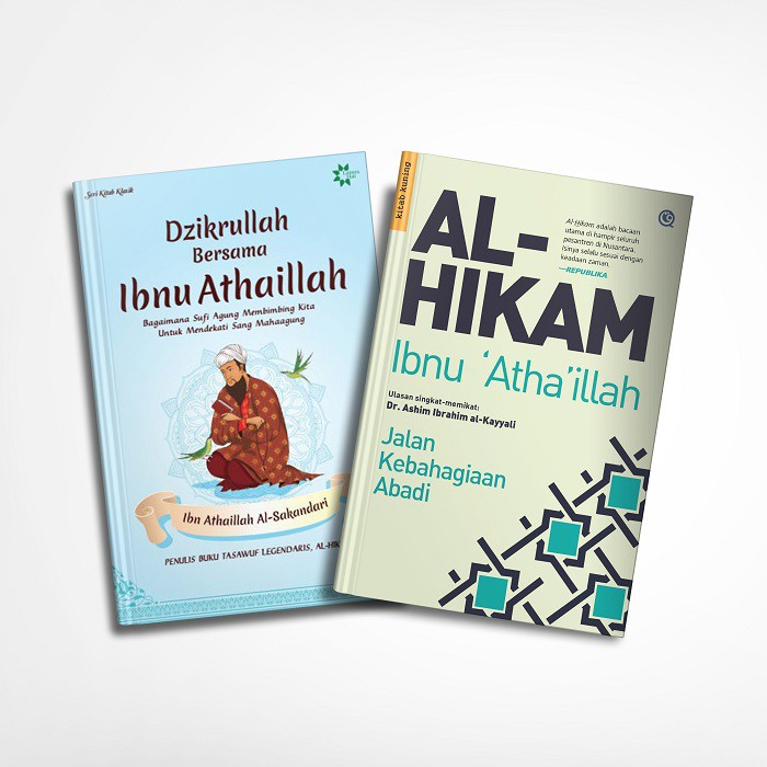 Jual PAKET BUKU DZIKRULLAH DAN AL HIKAM IBNU 'ATHA'ILLAH   IBNU