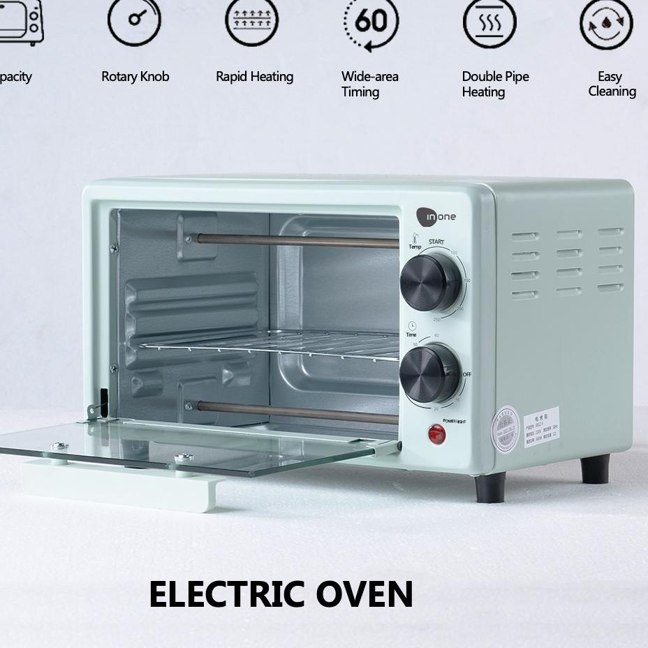 Jual Oven Listrik Low Watt Kapasitas L Pemanggang Makanan Serbaguna Homeinterior Shopee