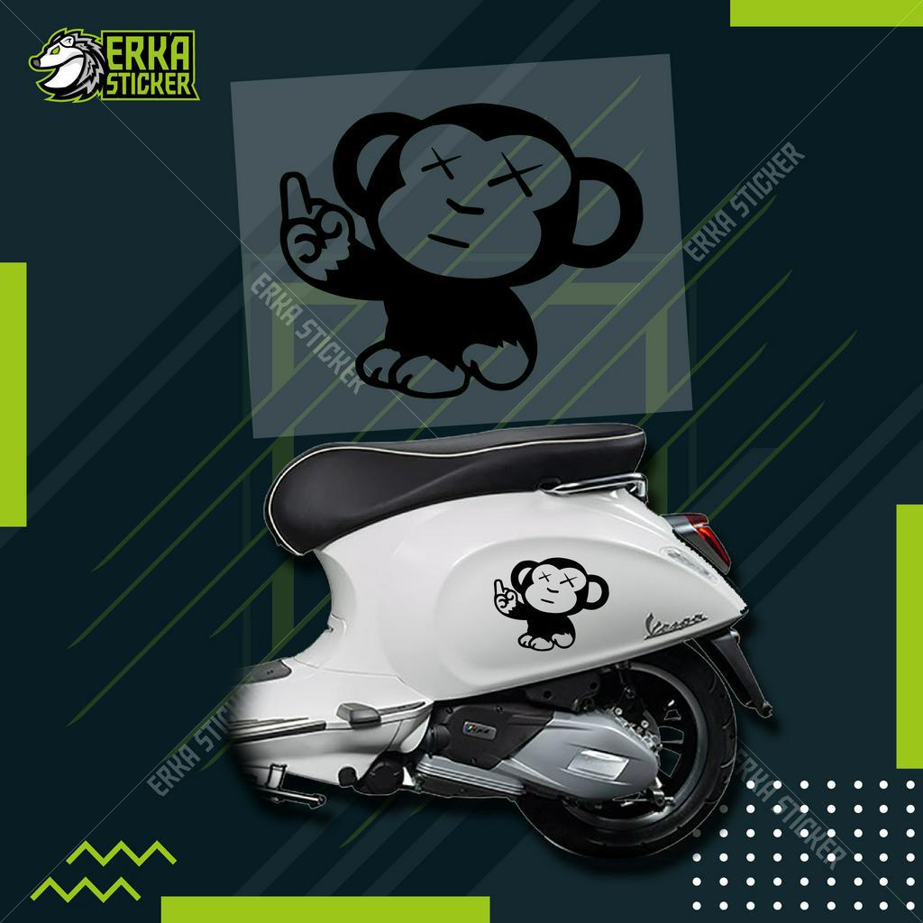 Jual Sticker Mobil Sticker Kaca Mobil Cutting Sticker Middle Finger ...
