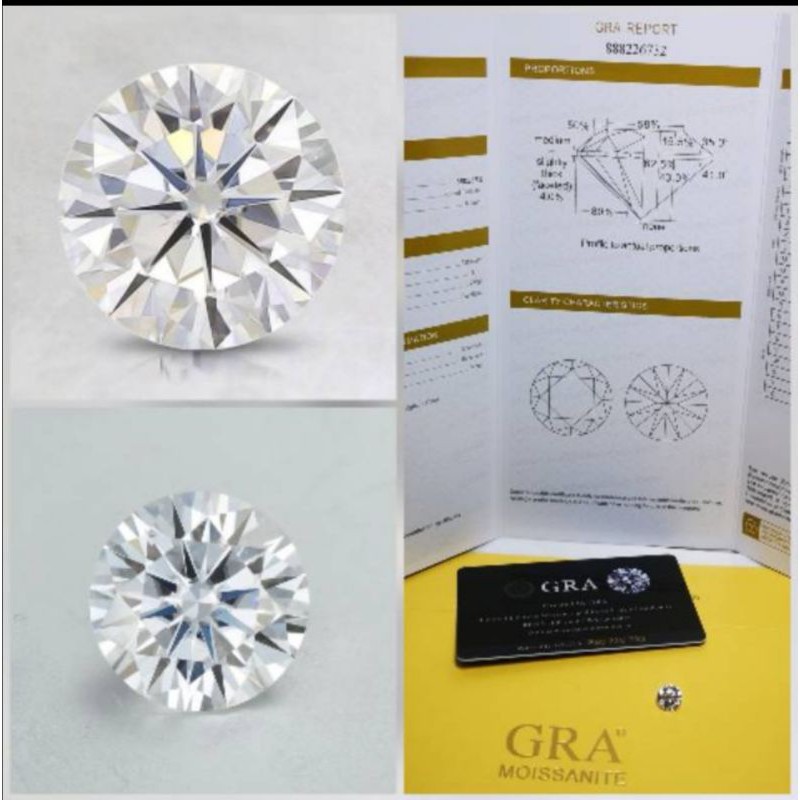 Harga moissanite per on sale karat