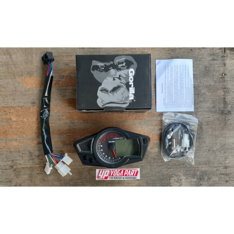 Jual spido spidometer odometer digital koso rx1 replika copy ori ...