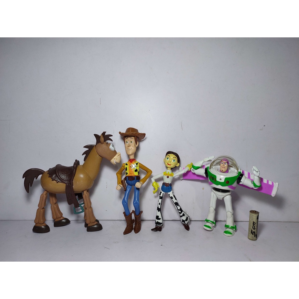 Jual Woody Buzz Lightyear Jessie Bullseye Toy Story Isi 4 Action Figure ...