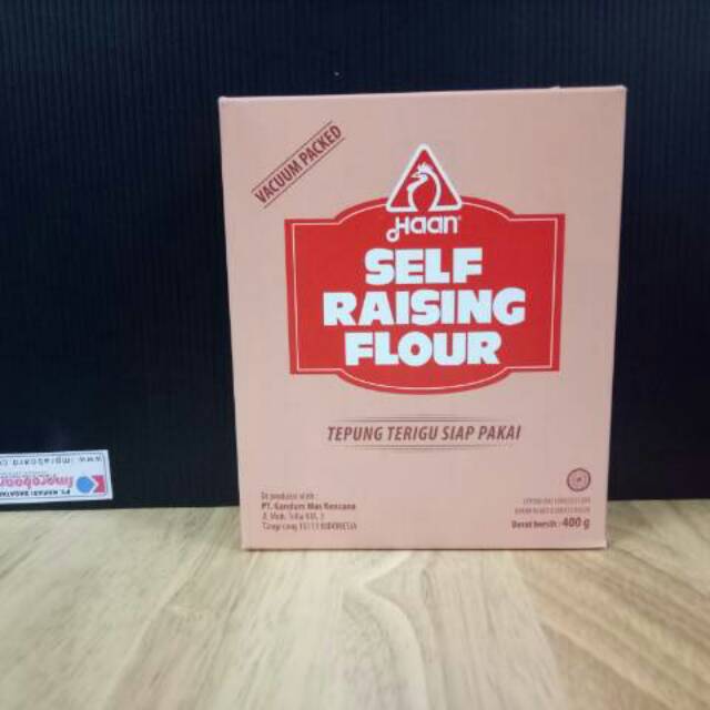 Jual Haan Self Raising Flour Berat 400 Gram Tepung Terigu Serbaguna 