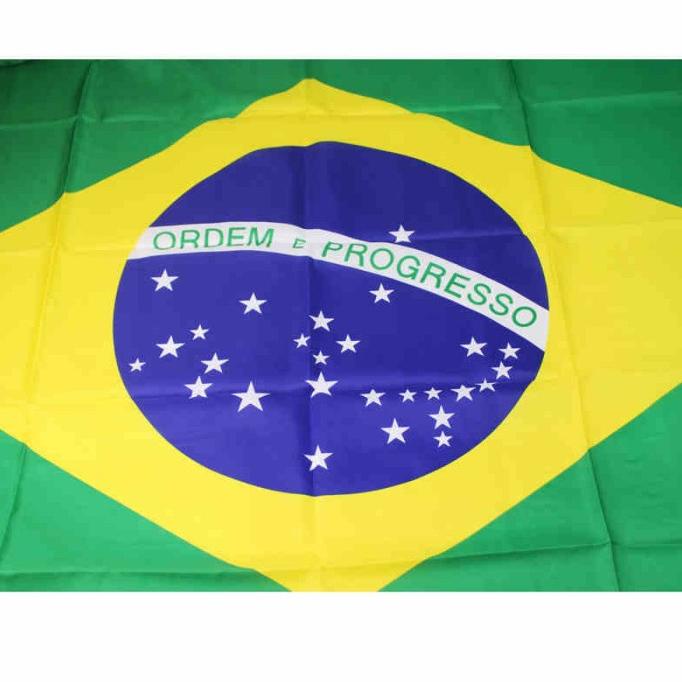 Jual Bendera Nasional Negara Brazil Brasil Brazilian Flag | Shopee ...