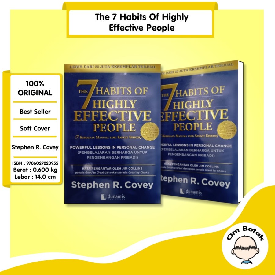 Jual Buku The 7 Habits of Highly Effective People by Stephen R. Covey ...