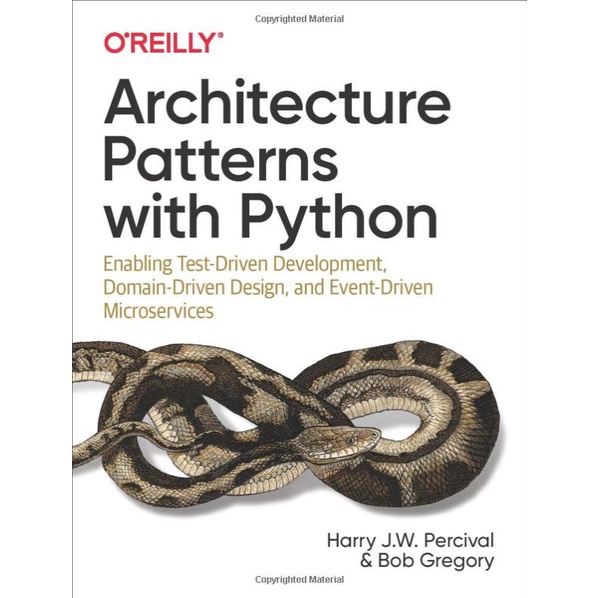 Jual Architecture Patterns with Python Enabling Test-Driven Development ...