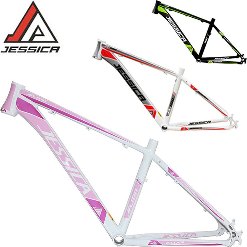 Jual IMPORT JESSICA 26er 15.5 17 18 inches MTB Frame Mountain Bike Frames Bicycle Aluminum alloy Shopee Indonesia