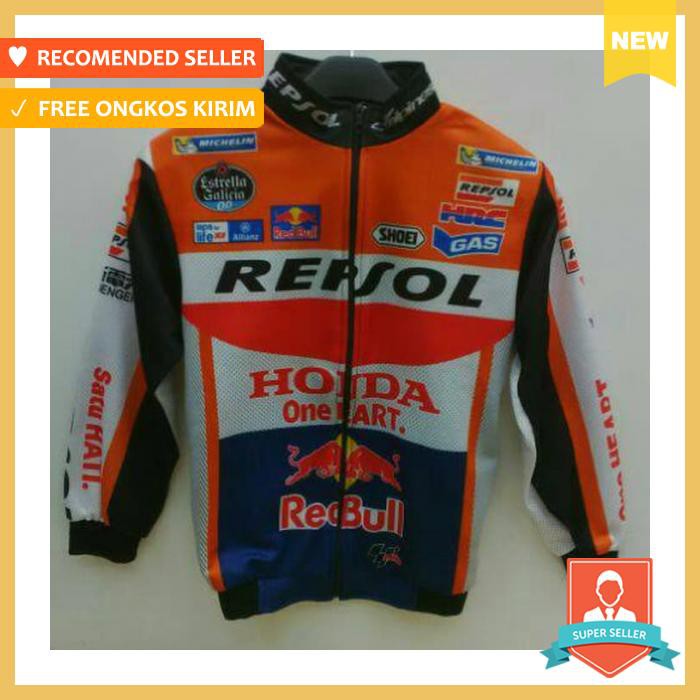 Jual Jaket Motor Balap Repsol Honda Shopee Indonesia