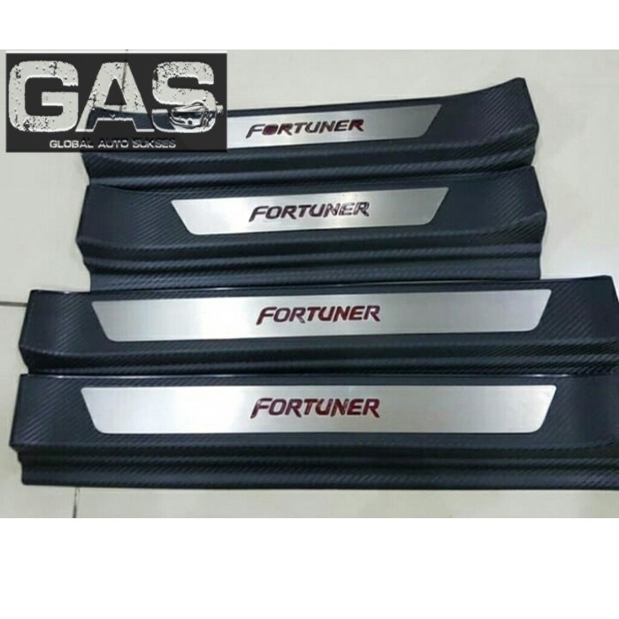 Jual Silplate Sill Plate Samping Carbon Non Led All New Fortuner Up Shopee Indonesia