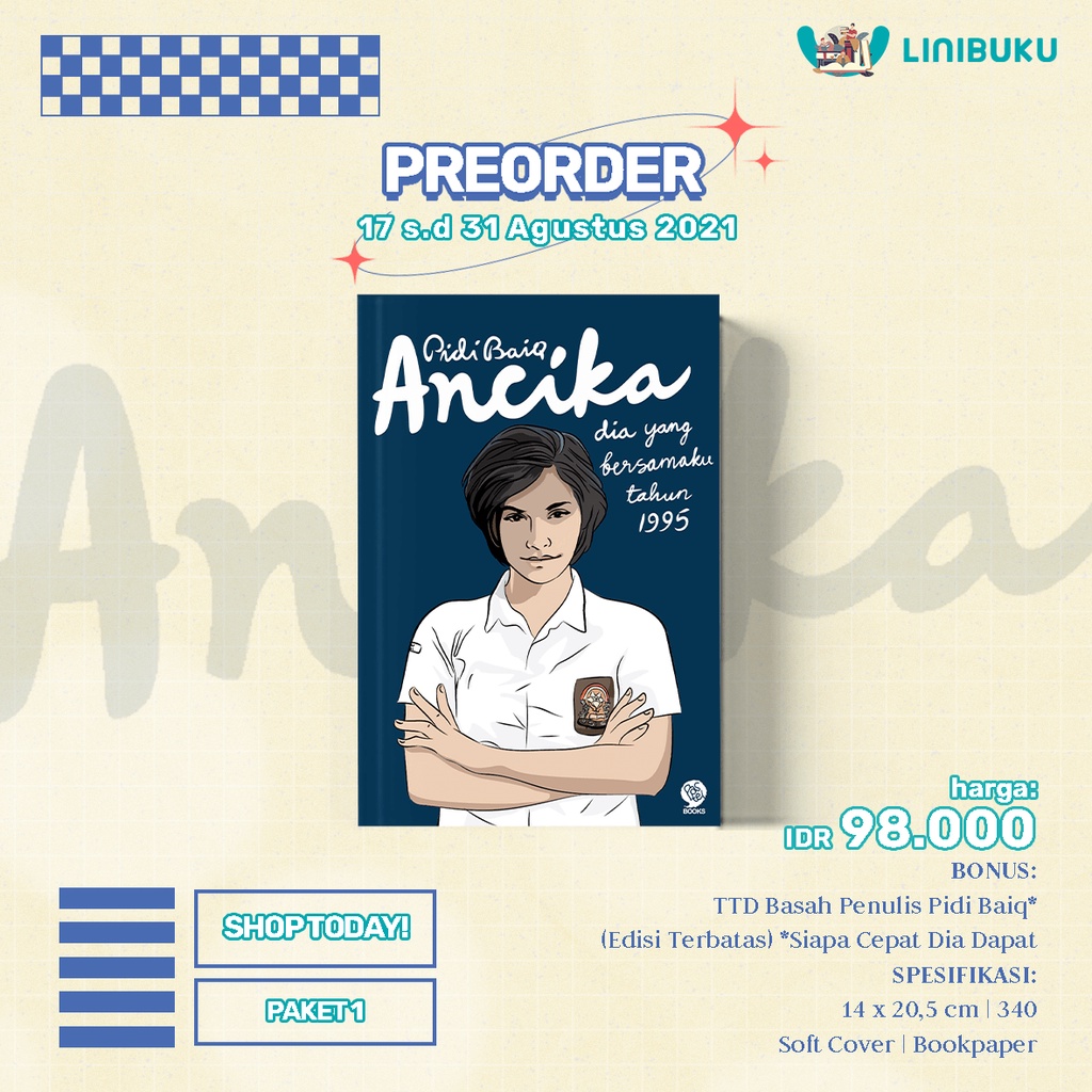 Jual BUKU ANCIKA KARYA PIDI BAIQ | Shopee Indonesia