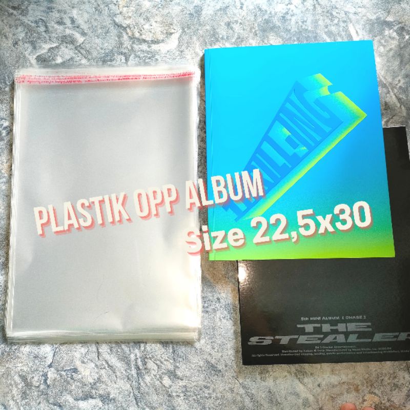 Jual PLASTIK ALBUM OPP TEBAL 35 MICRON SEAL INNER SLEEVE JEWEL ALBUM 22 ...