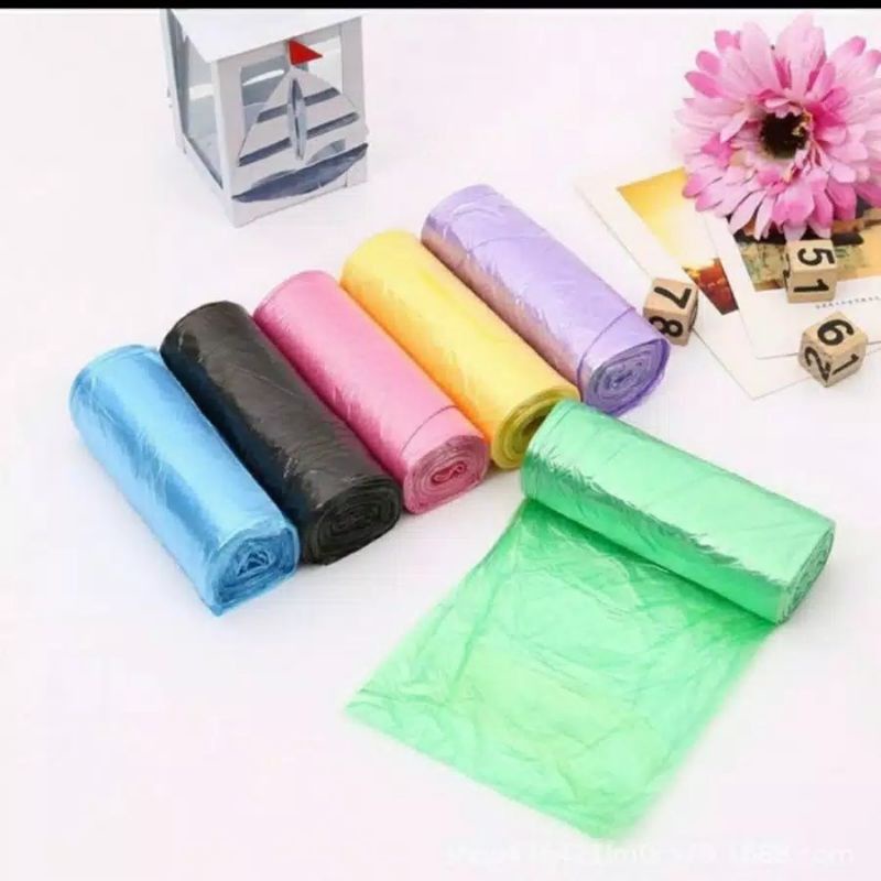 Jual Kantong Sampah Gulung Besar Isi 100 Lembar Plastik Sampah Roll Jumbo 45x50cm Isi 100pcs 2314