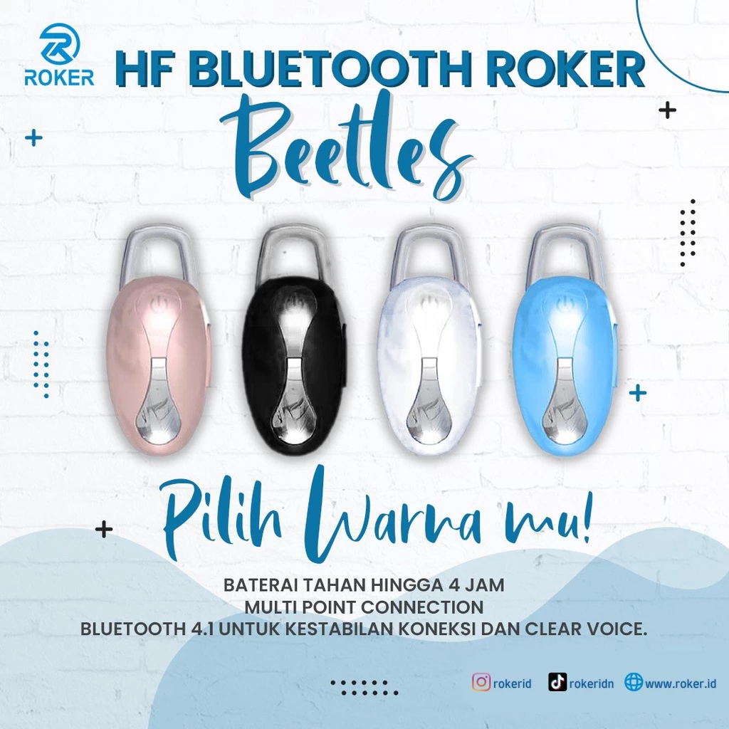 Handsfree Bluetooth Roker Beetles