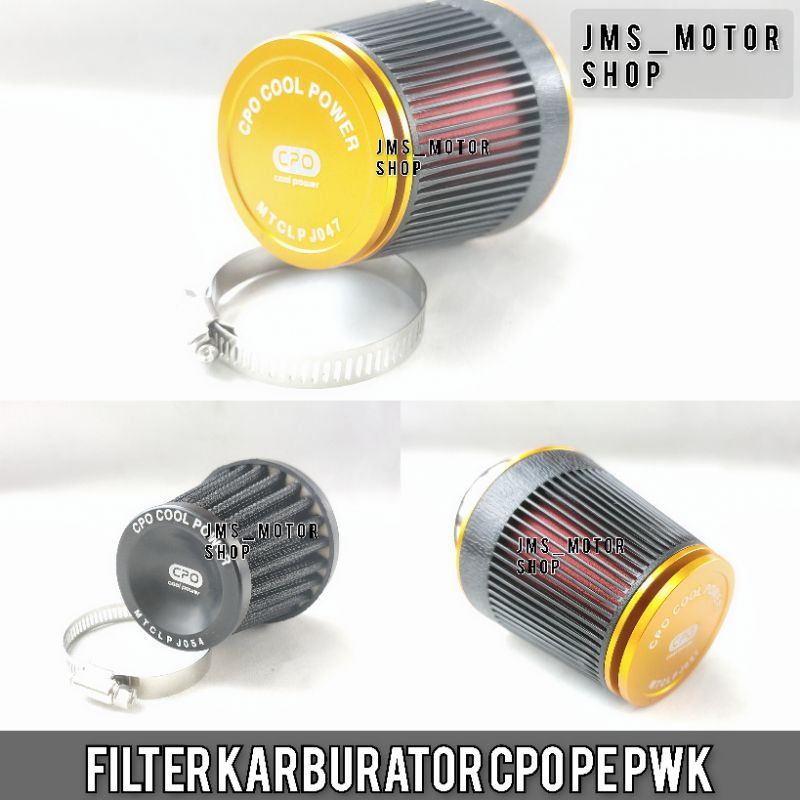 Jual Filter Karburator Pe Pwk Cpo Corong Filter Saringan Udara Karburator Pwk