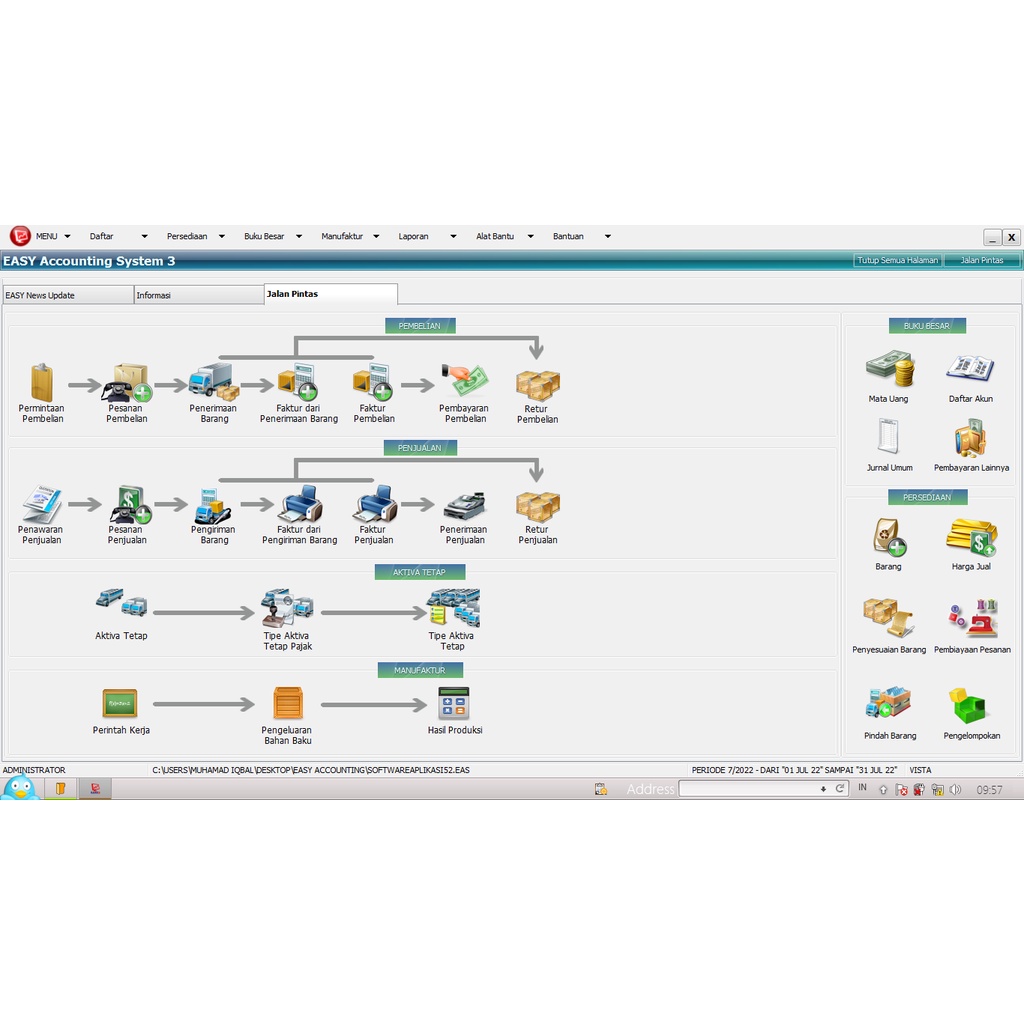 Jual Program Akuntansi Multi Usaha Easy Accounting v3 | Shopee Indonesia