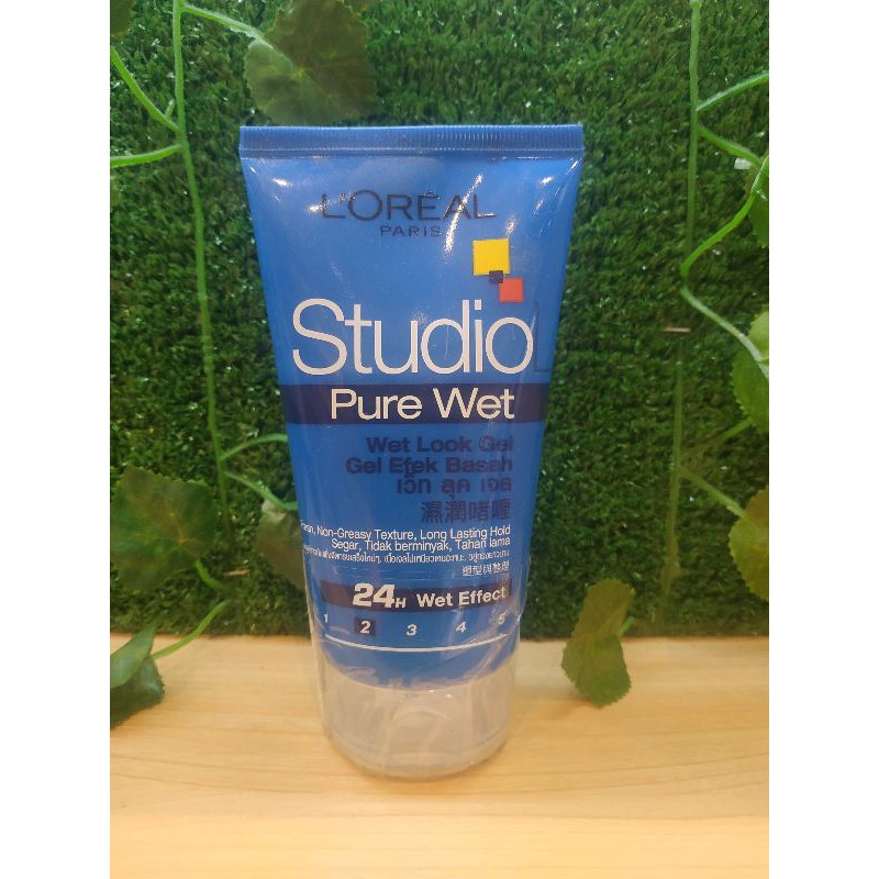 Jual Loreal Studio Pure Wet WetLook Gel 150 ml Shopee Indonesia