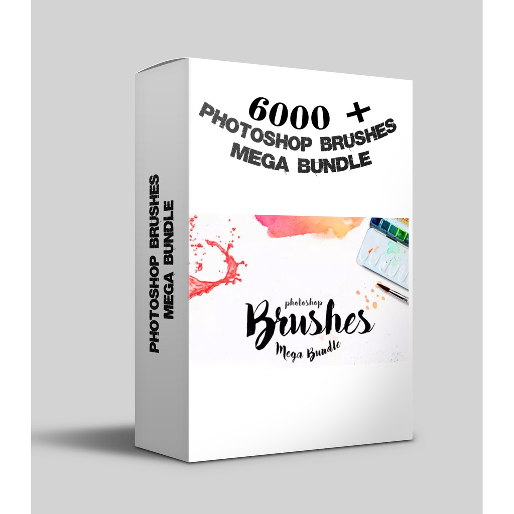 Jual 6000+ Photoshop Brushes Mega Bundle | Shopee Indonesia