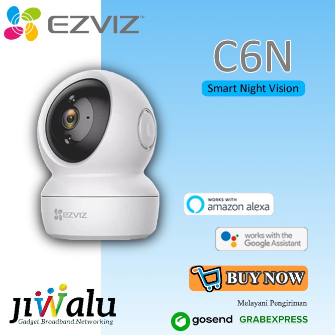 Jual EZVIZ C6N 2MP 1080P WiFi IP Camera Wireless Camera CCTV | Shopee ...