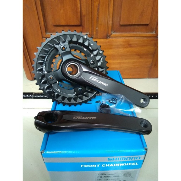 Crank deore hot sale triple