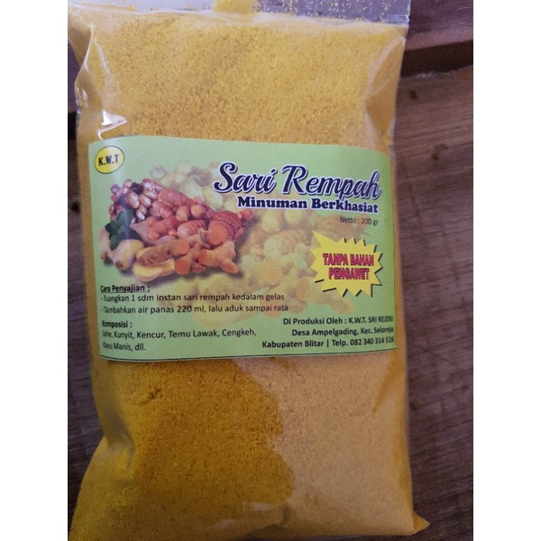 Jual SARI REMPAH REMPAH. bubuk minuman herbal | Shopee Indonesia