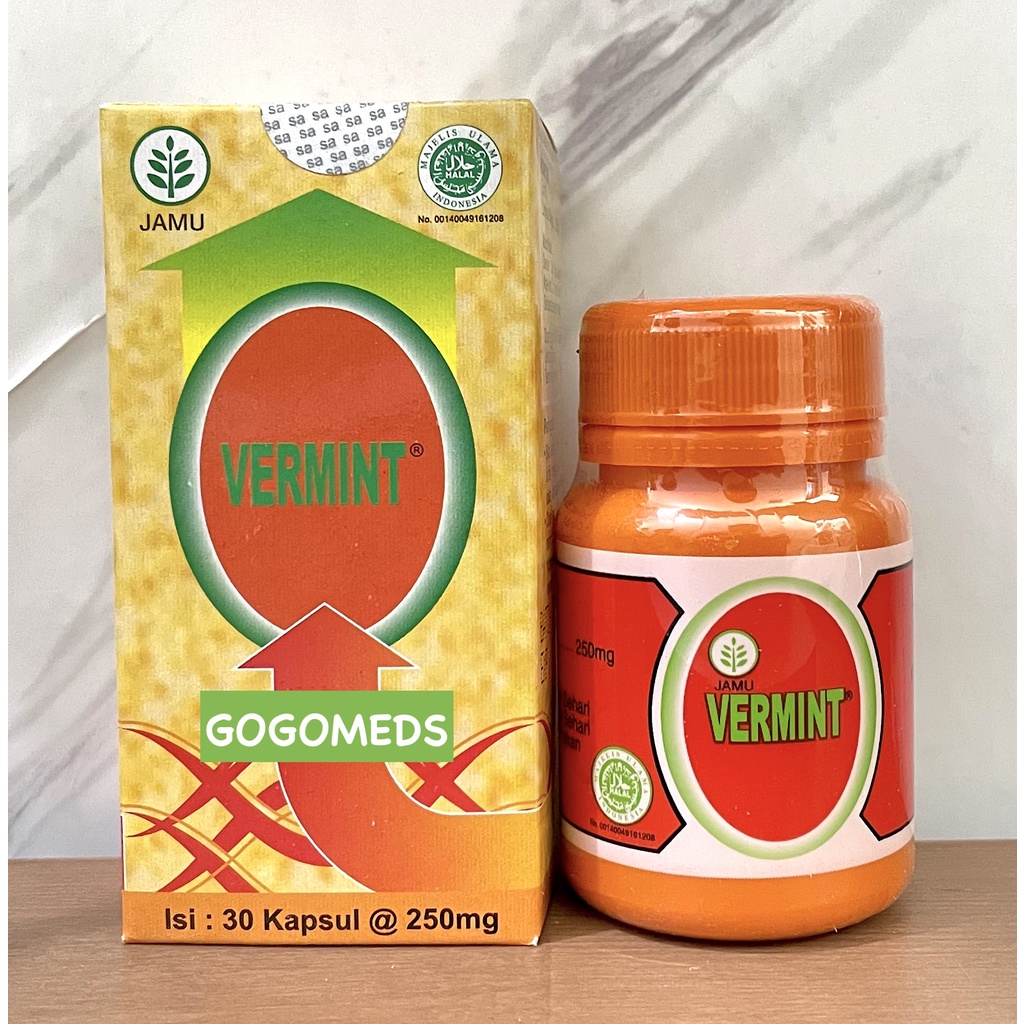 Jual Vermint Kapsul Isi 30 Kapsul Kapsul Cacing Untuk Tipus Dan Demam Tinggi Shopee Indonesia 8220