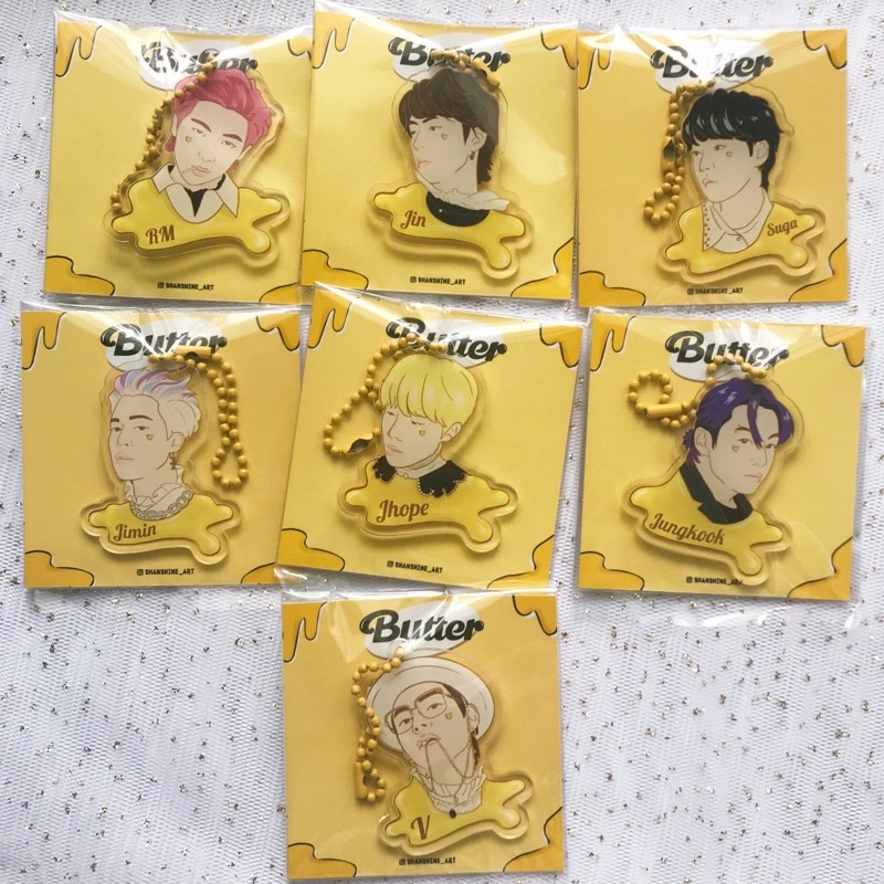 Jual BTS Butter Keychain | Shopee Indonesia