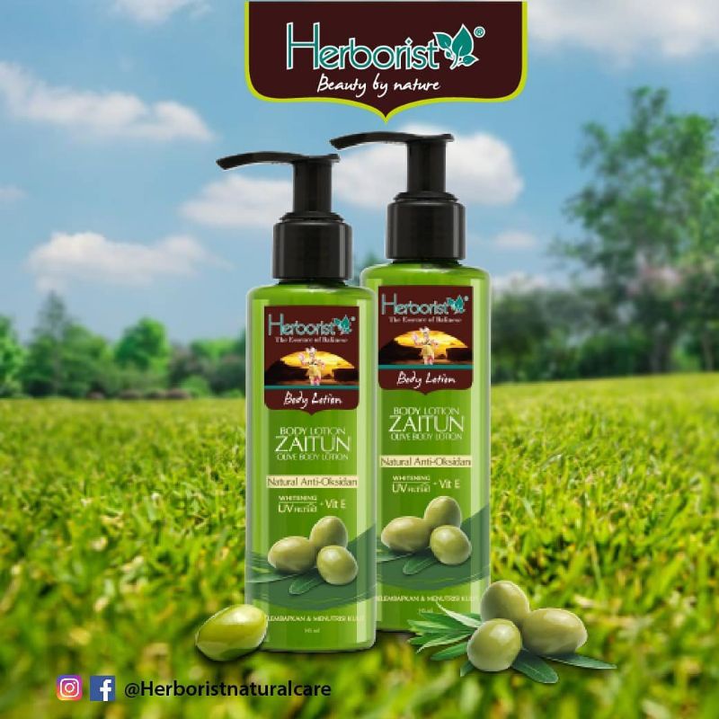 Jual Herborist Body Lotion Zaitun 145ML Shopee Indonesia