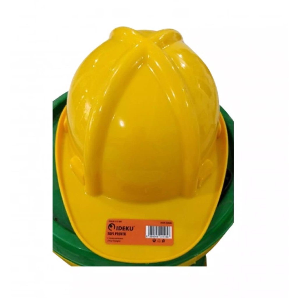 Jual Ideku Helm Proyek Kuning Safety Helmet S.N.I | Shopee Indonesia