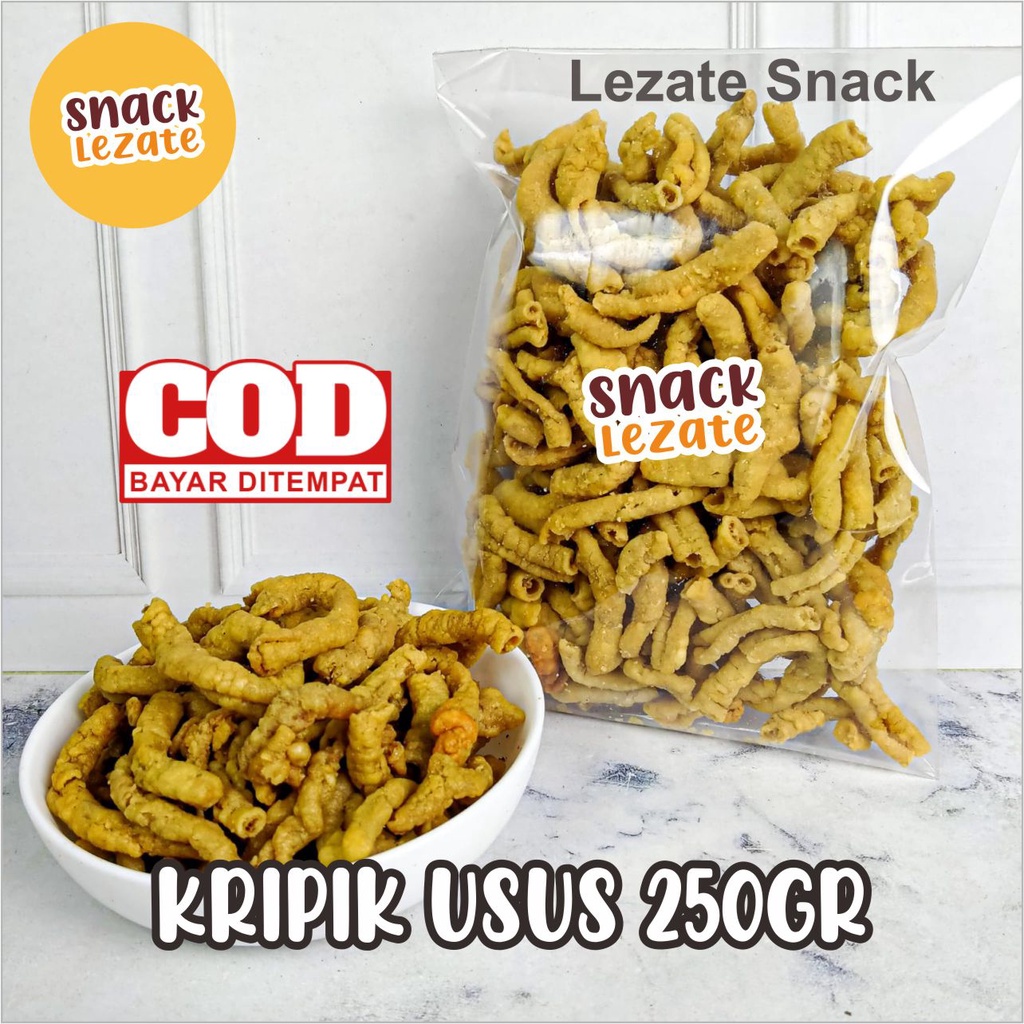 Jual Kripik Usus Ayam Super Original Gr Murah Enak Gurih Renyah Keripik Usus Kiloan Usus