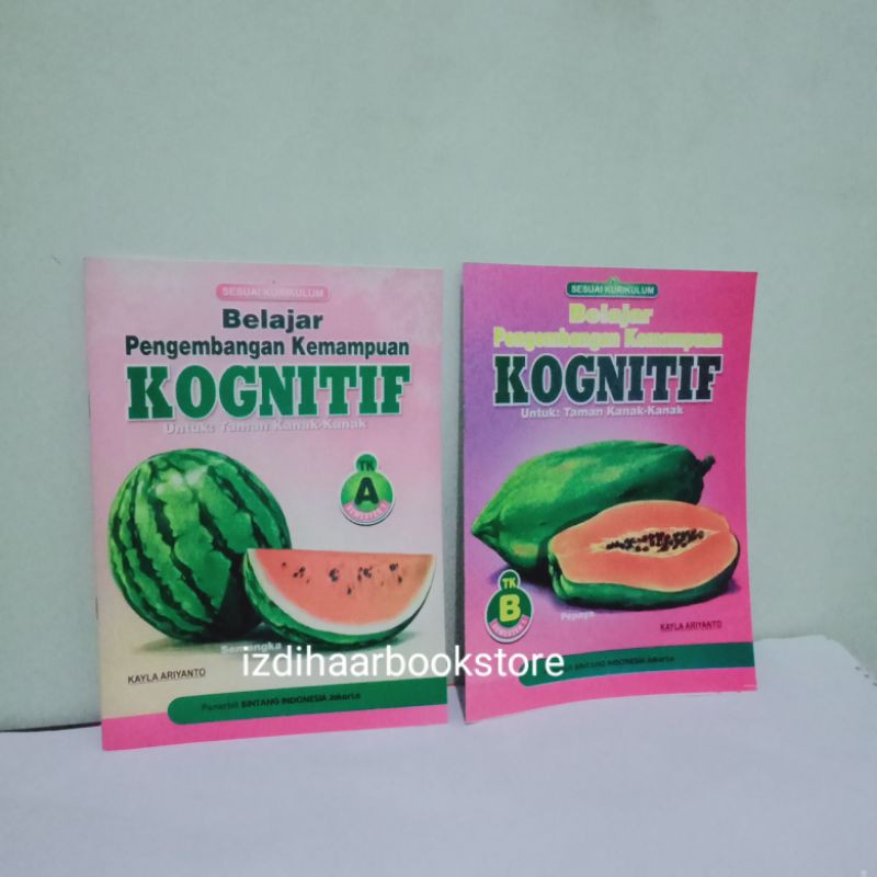 Jual Buku TK Paket Belajar Pengembangan Kemampuan KOGNITIF Untuk Anak ...