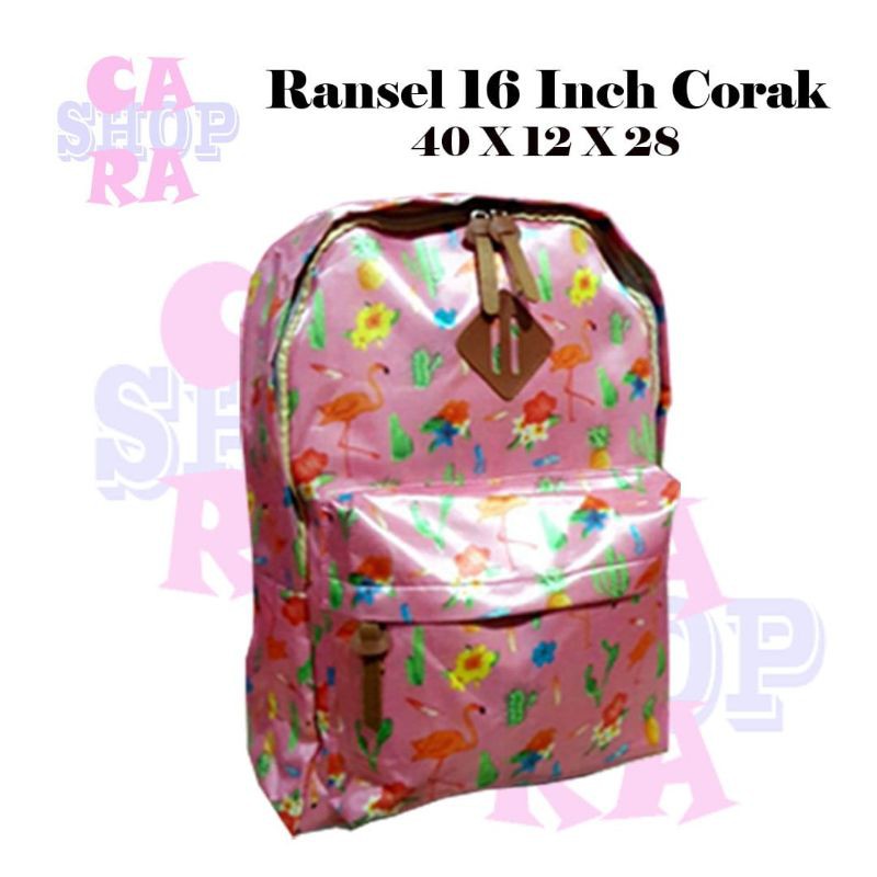 Jual TAS RANSEL MOTIF ATAU CORAK. | Shopee Indonesia