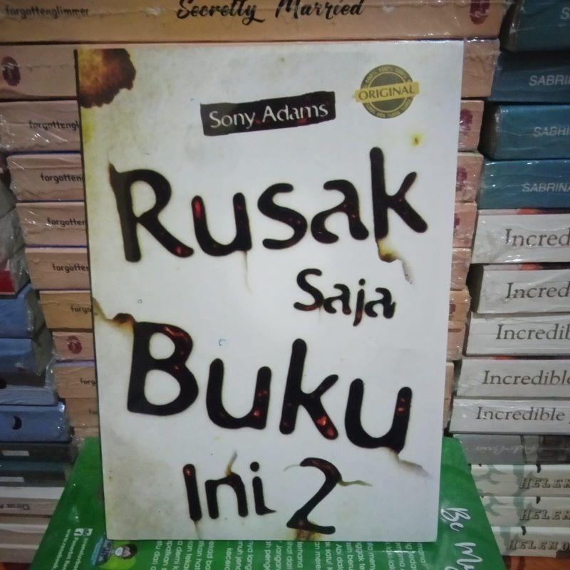 Jual BUKU RUSAK BUKU 2 - SONY ADAMS | Shopee Indonesia