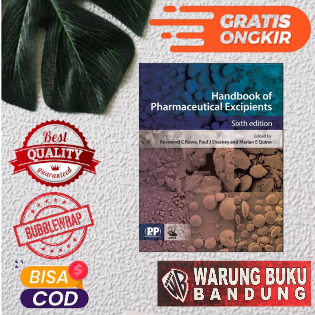 BUKU HOPE FARMASI ( HANDBOOK OF PHARMACEUTICAL EXCIPIENTS ) EDISI