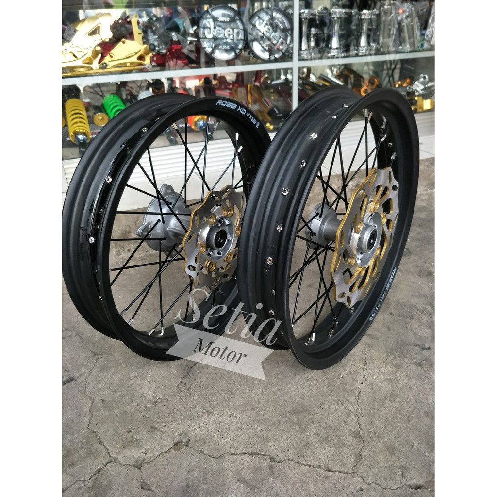 Jual Velg Super Moto Kawasaki Klx, Dtracker, Bf Dll/Velg 250 300 17 ...