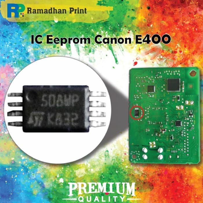 Jual IC Eprom Canon E400, IC Counter E400, IC Reset E400 508WP IC ...