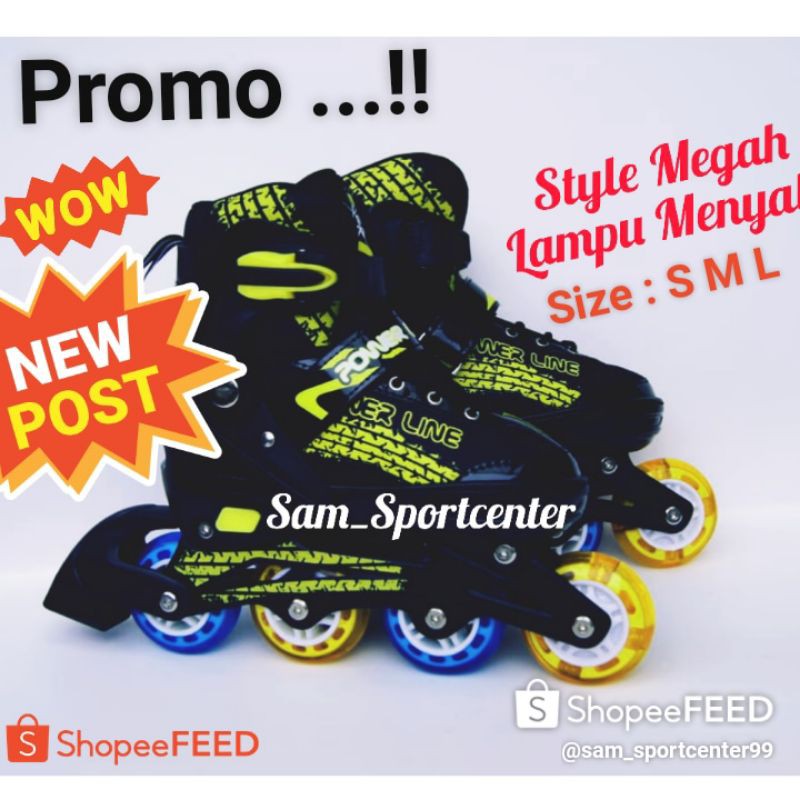 Jual (COD) SEPATU RODA Power Line ORIGINAL IMPORT | Shopee Indonesia