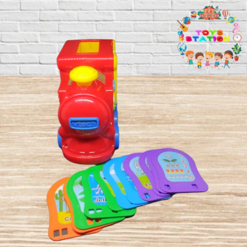 Jual Vtech animal alphabet train mainan kereta alphabet | Shopee Indonesia