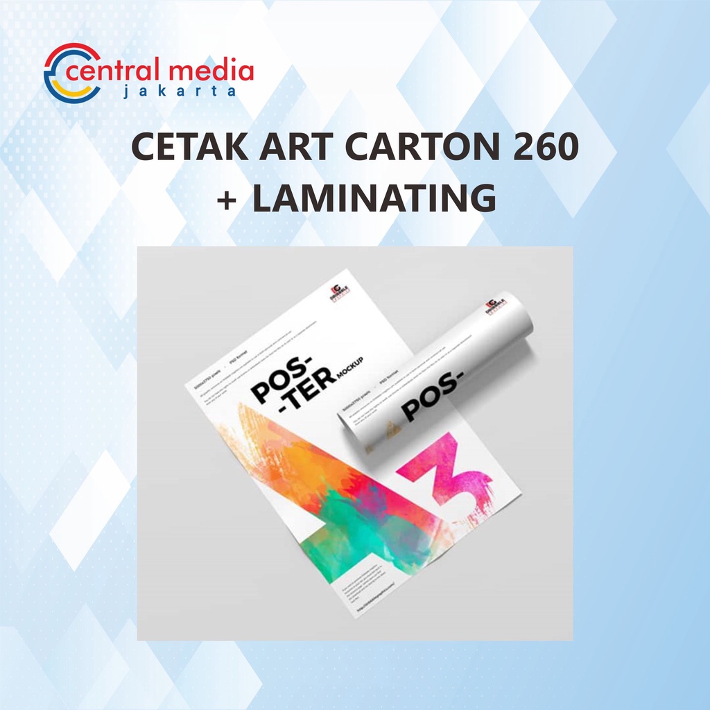 Jual Cetak A3+ Art Carton 260 + LAMINASI | Shopee Indonesia