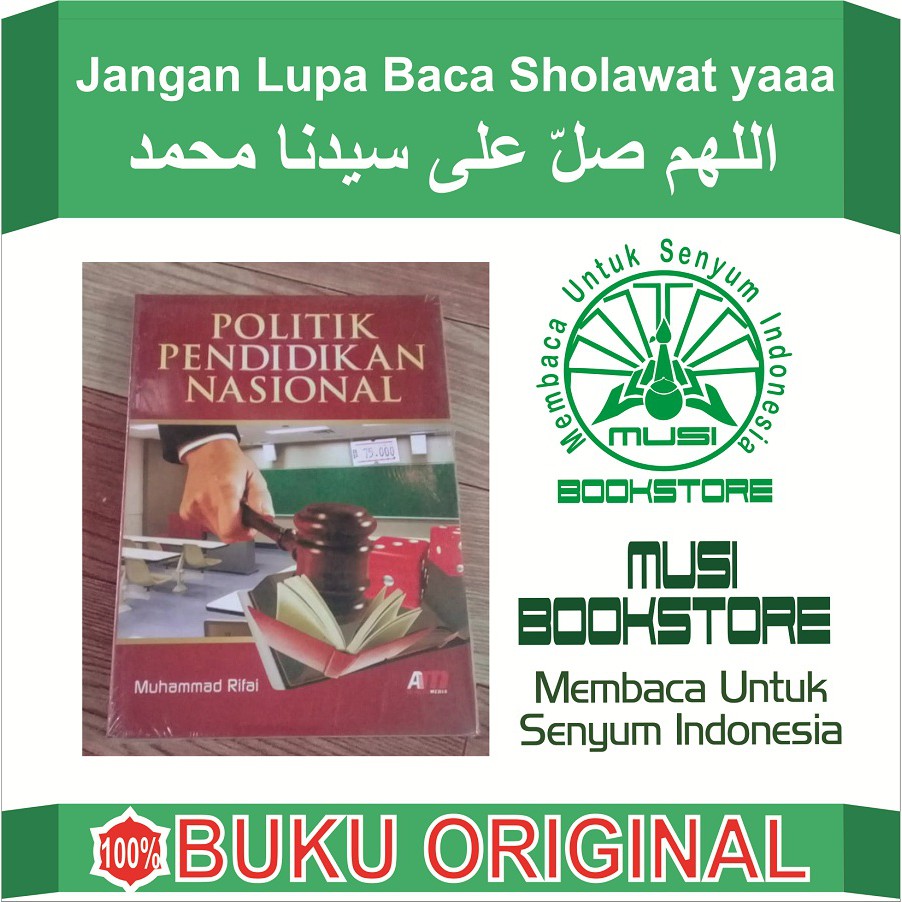 Jual Politik Pendidikan Nasional - Muhammad Rifai Original Musibook ...