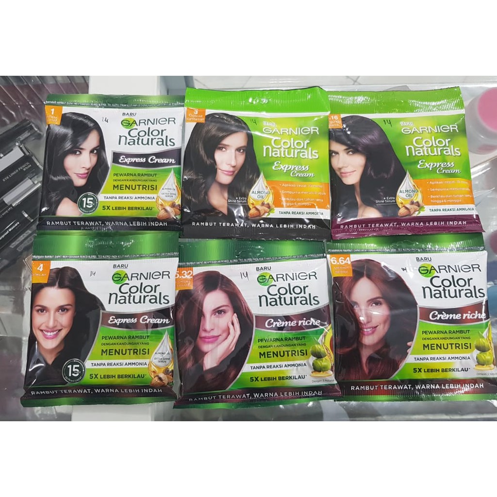 Jual Garnier Color Natural Sachet | Shopee Indonesia